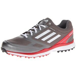 Adidas Adizero Sport II Golf Shoes Women's Size 8 Grey & Red.  B87